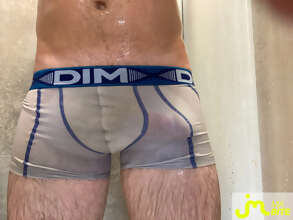 Photos de bites : Douche boxer mouillé 😅