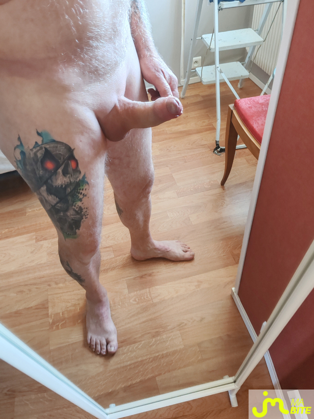 Photos de bites : ma bite rasée