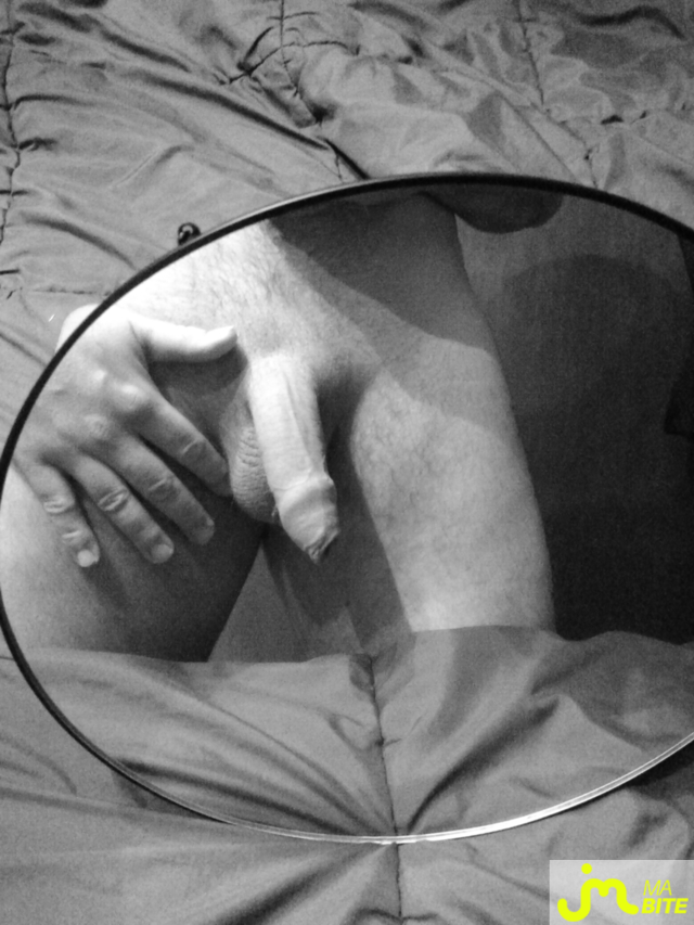 Photos de bites : Noir et blanc...miroir !