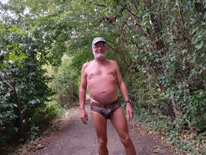 Photos de bites : Naturiste en textile 