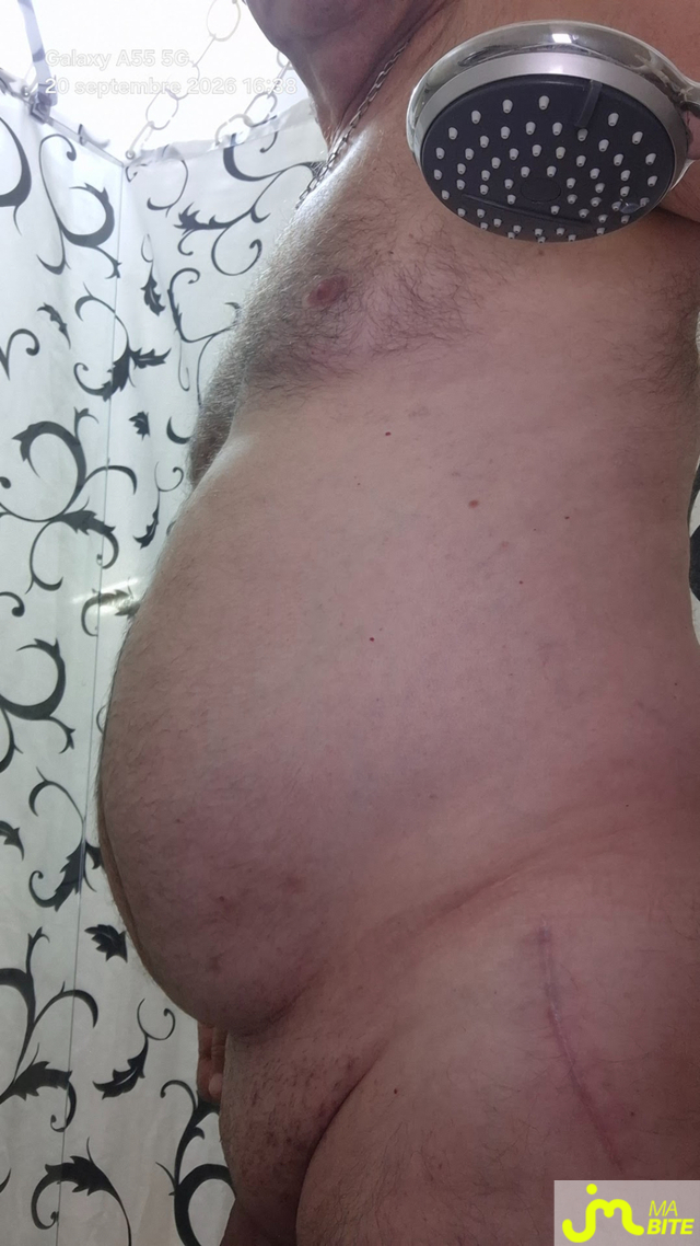 Photos de bites : une petite douche